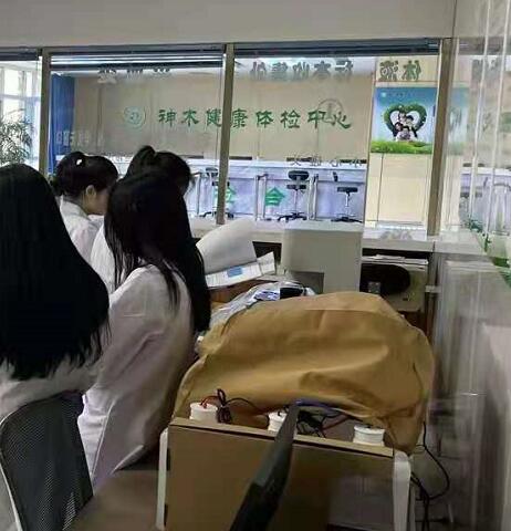 全自動陰道分泌物中国X站XVDEVIOS安卓安装器廠家走進神木市體檢中心